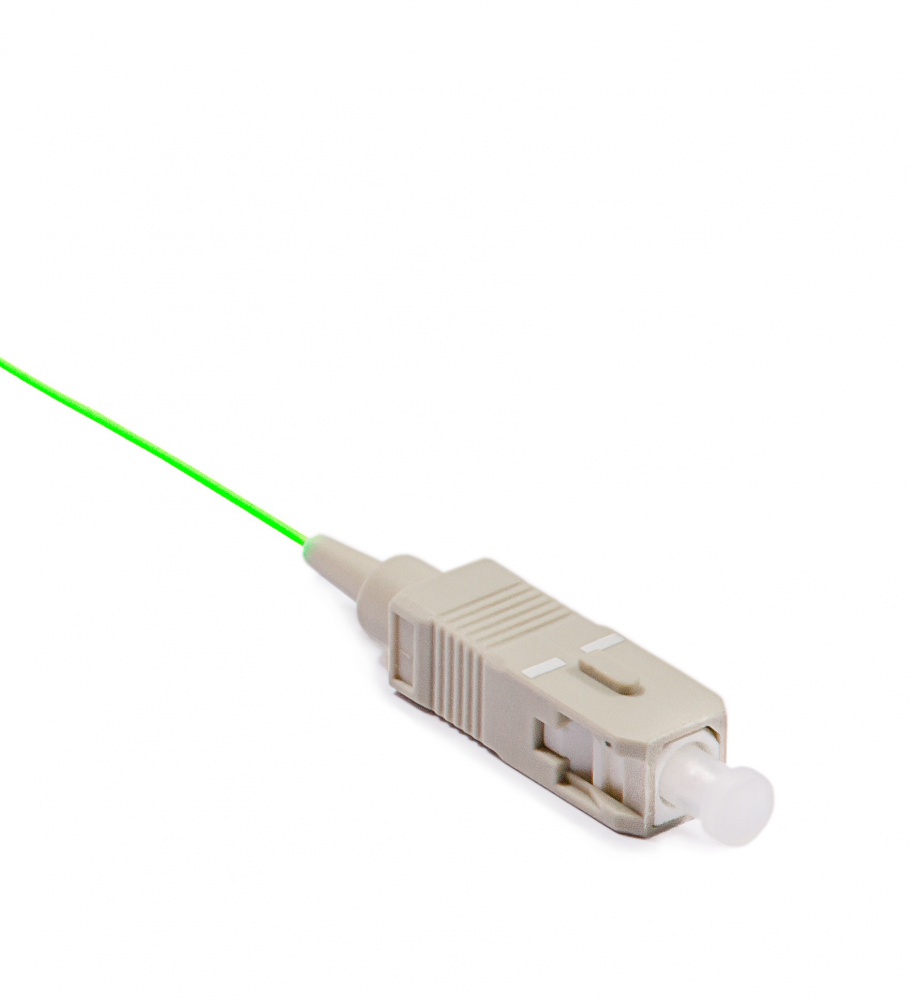 SC pigtail, OM5 50/125 &mu;m