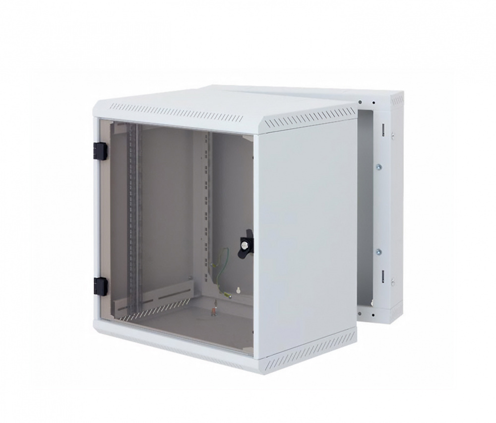 Two-sectioned, 19&ldquo; wall-mounted cabinet RBA depth 515 mm