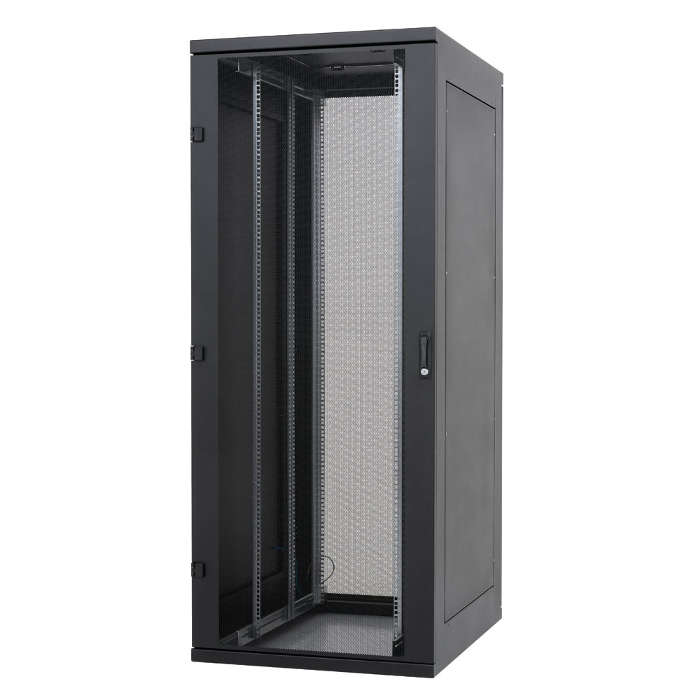 19“ server demountable cabinet RZA width 800 mm, depth 1000 mm, glass door