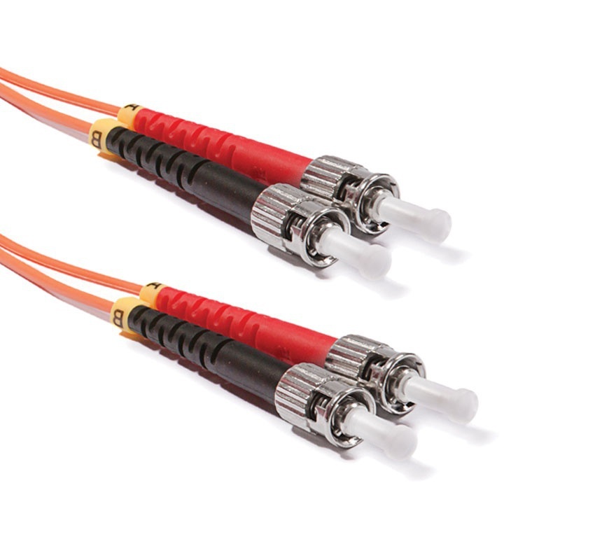 ST-ST Duplex patch cord, OM2 50/125 &micro;m