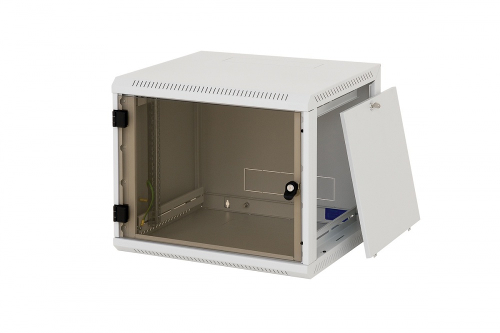 One-sectioned, 19&ldquo; wall-mounted cabinet RUA depth 495 mm
