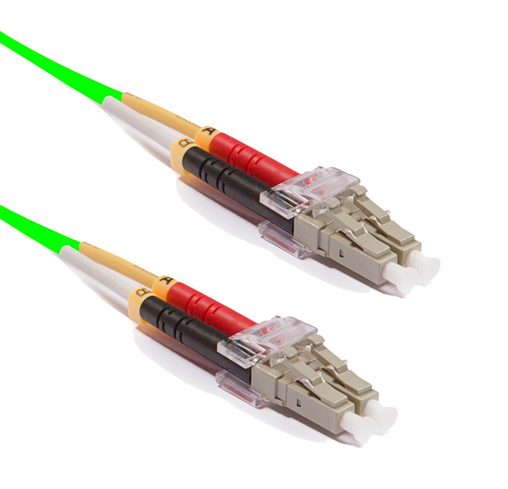 LC-LC Duplex patch cord, OM5 50/125 &micro;m
