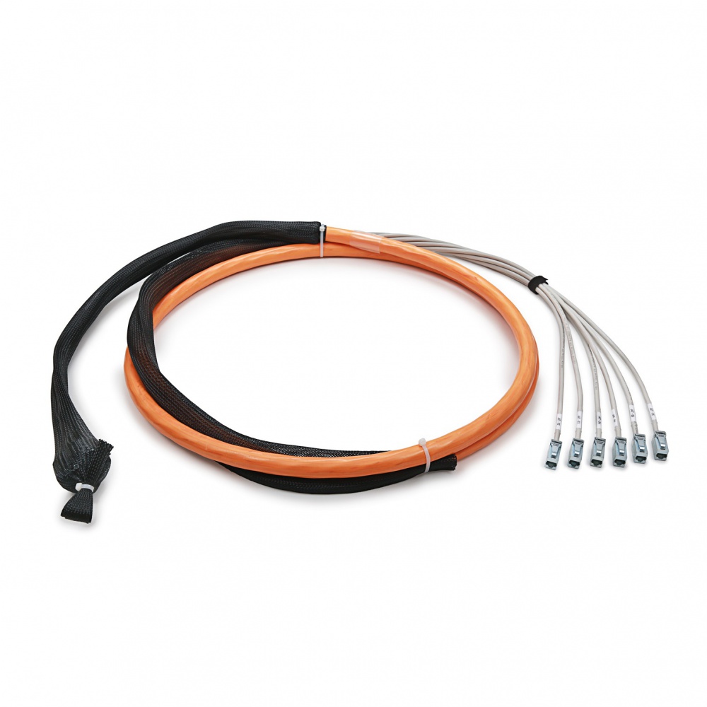 Trunk cable /jack-jack/ STP 6x4x2xAWG23, Category 6A, 500 MHz, LSOH