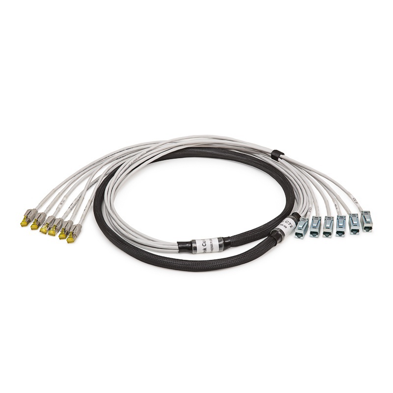 Trunk cable /jack-plug/ STP 6x4x2xAWG27, Category 6A, 500 MHz, LSOH