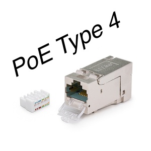 Keystone Jack HD, Category 6A, RJ45/s