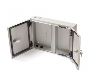 Wall-mounted distribution box IP54, empty