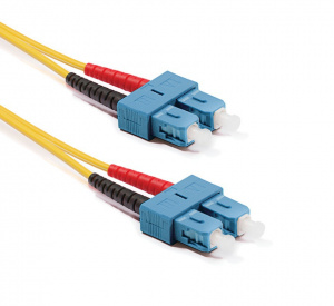 SC-SC Duplex patch cord, OS2 9/125 &micro;m (ITU-T G.652.D)