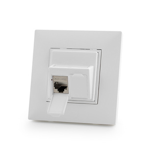 Legrand&reg; Nilo&eacute;TM&nbsp;STEP compatible outlet module, Category 6, 2xRJ45/s, keystones included