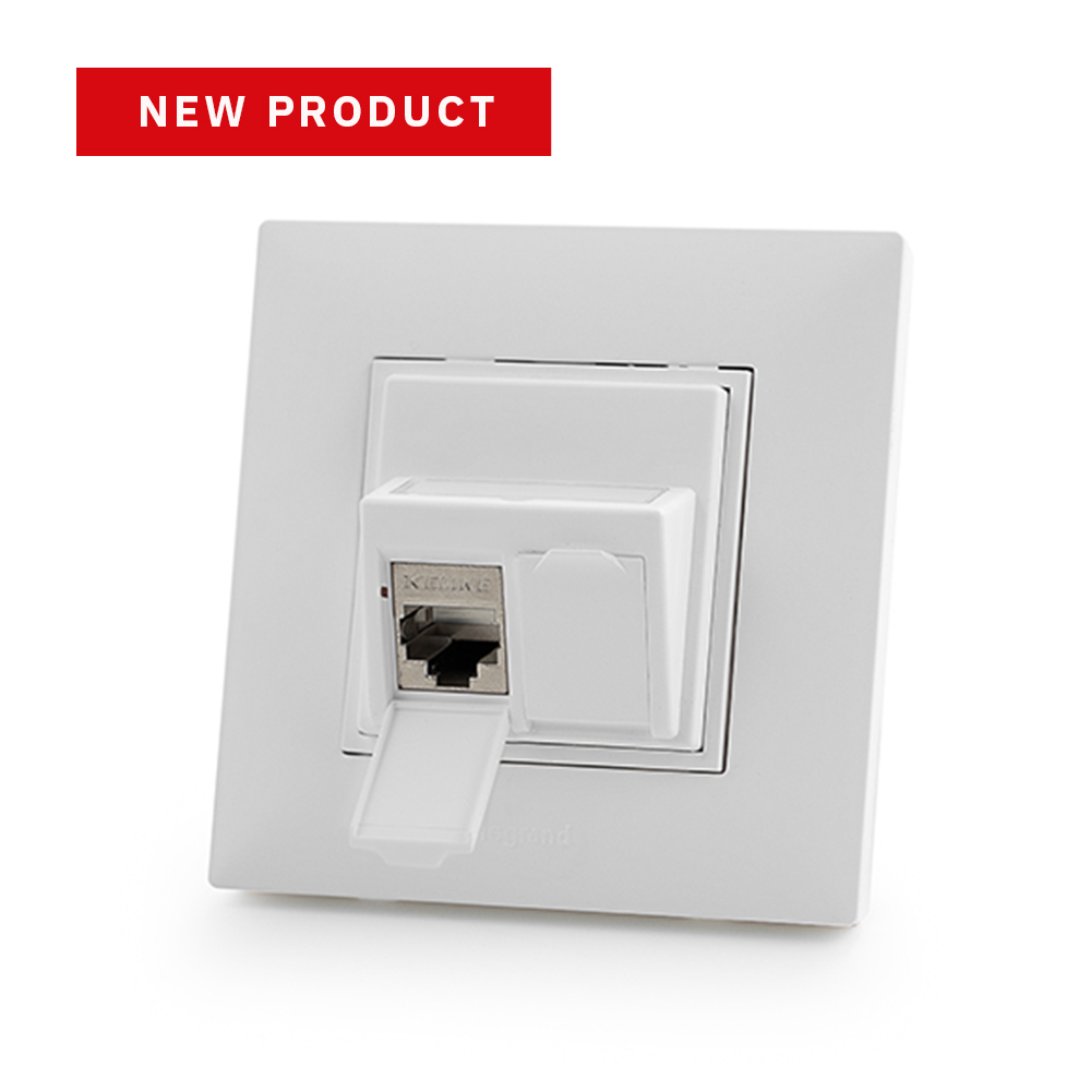 Legrand® NiloéTM STEP compatible outlet module